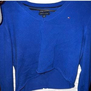 Tommy Hilfiger cropped top royal blue